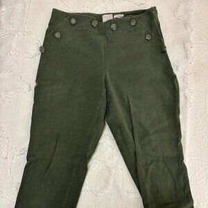 a new day olive green pants, size 2